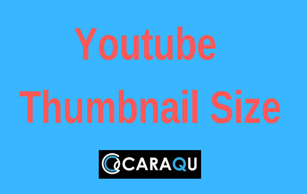 Ukuran Thumbnail Youtube