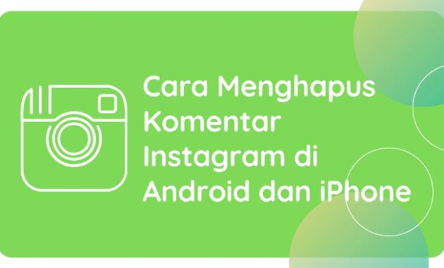 Cara Menghapus Komentar Instagram di Android dan iPhone