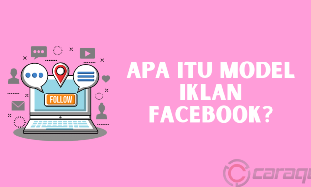 Apa itu Model Iklan Facebook?