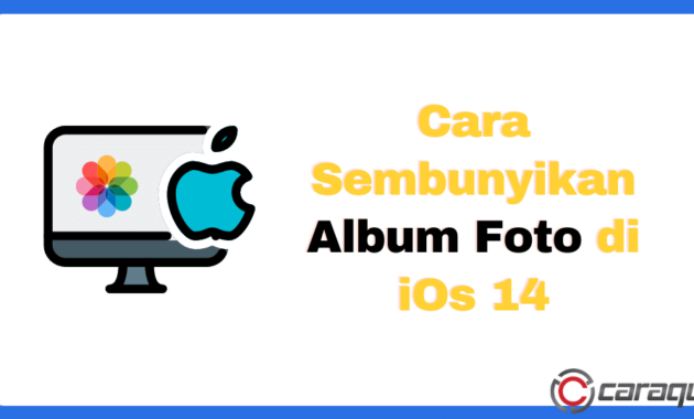 Cara Sembunyikan Album Foto di iOs 14