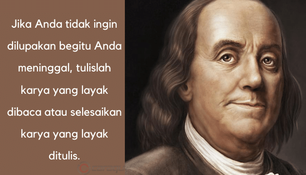 Kata-Kata Bijak Benjamin Franklin