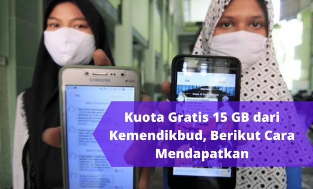 kuota gratis kemendikbud