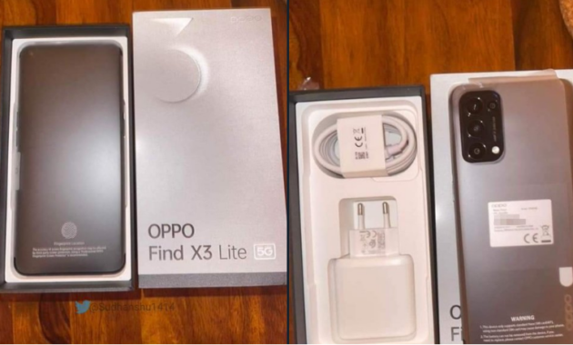 Spesifikasi OPPO Find X3 Lite