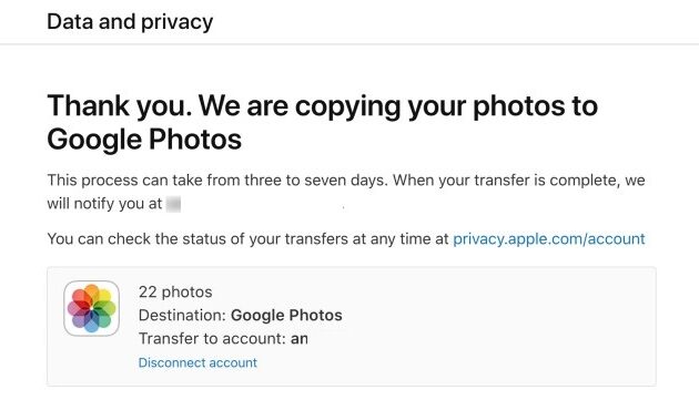 Cara Kirim Foto iCloud Langsung ke Google Foto