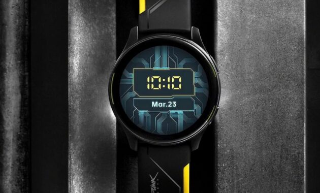 Jam Tangan OnePlus Bertema Cyberpunk 2077