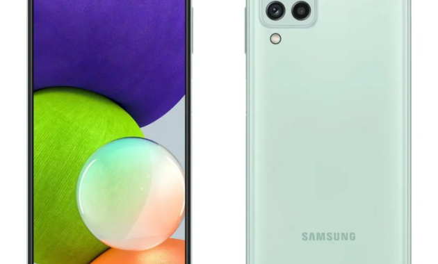 Galaxy A22 4G resmi: Helio G80, layar 6,84 inci