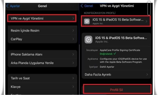 Cara Downgrade dari iOS 15 ke iOS 14