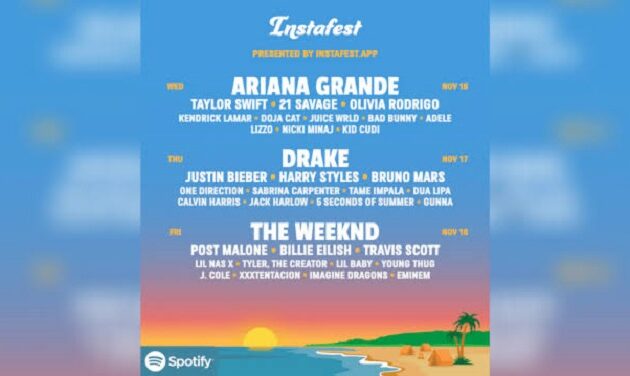 Cara Membuat Poster Festival di Spotify Instafest