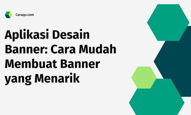 Aplikasi Desain Banner