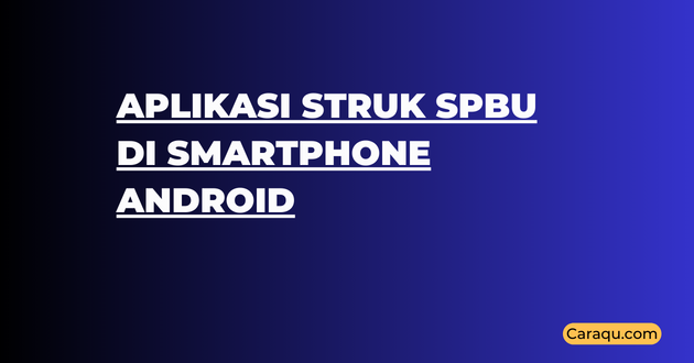 Aplikasi Struk SPBU di Android Terbaik