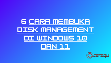 Cara Membuka Disk Management di Windows 10 dan 11