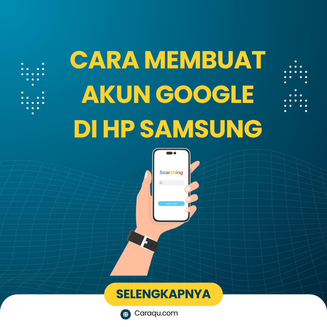 Cara Membuat Akun Google di HP Samsung